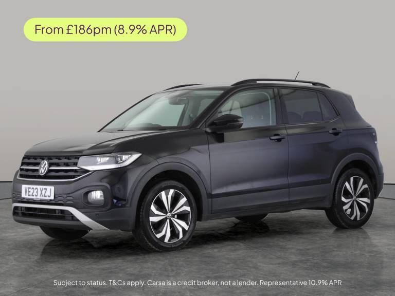 2023 Volkswagen T-Cross 1.0 TSI Black Edition SUV 5dr Petrol Manual Euro 6 (s/s) (110 ps) - PARK ...