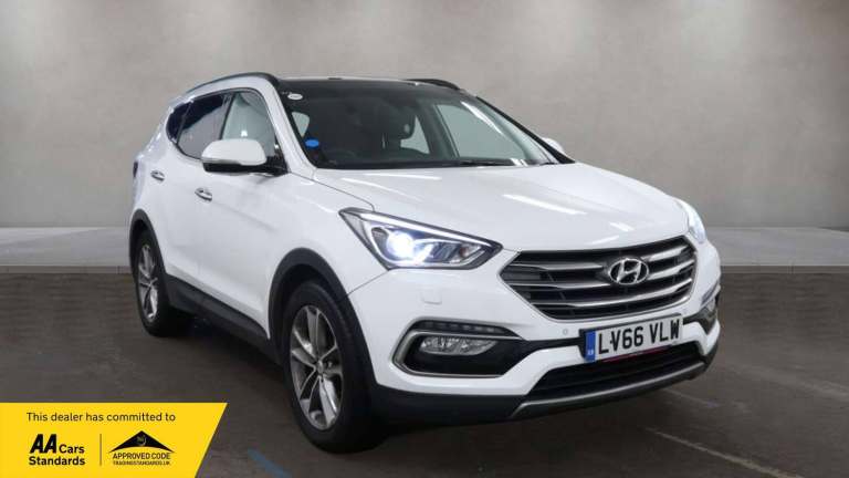 2016 Hyundai Santa Fe 2.2 CRDi Blue Drive Premium SE SUV 5dr Diesel Manual 4WD Euro 6 (s/s) (7 Se...