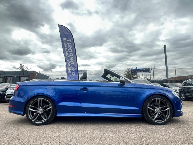  Audi S3 2.0 TFSI Cabriolet S Tronic quattro Euro 6 (s/s) 2dr (Nav) Petrol Automatic