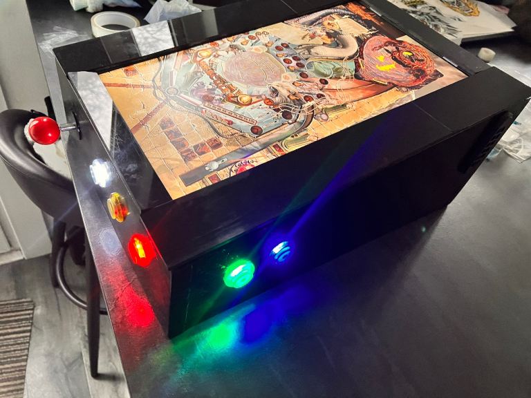 Digital pinball machine