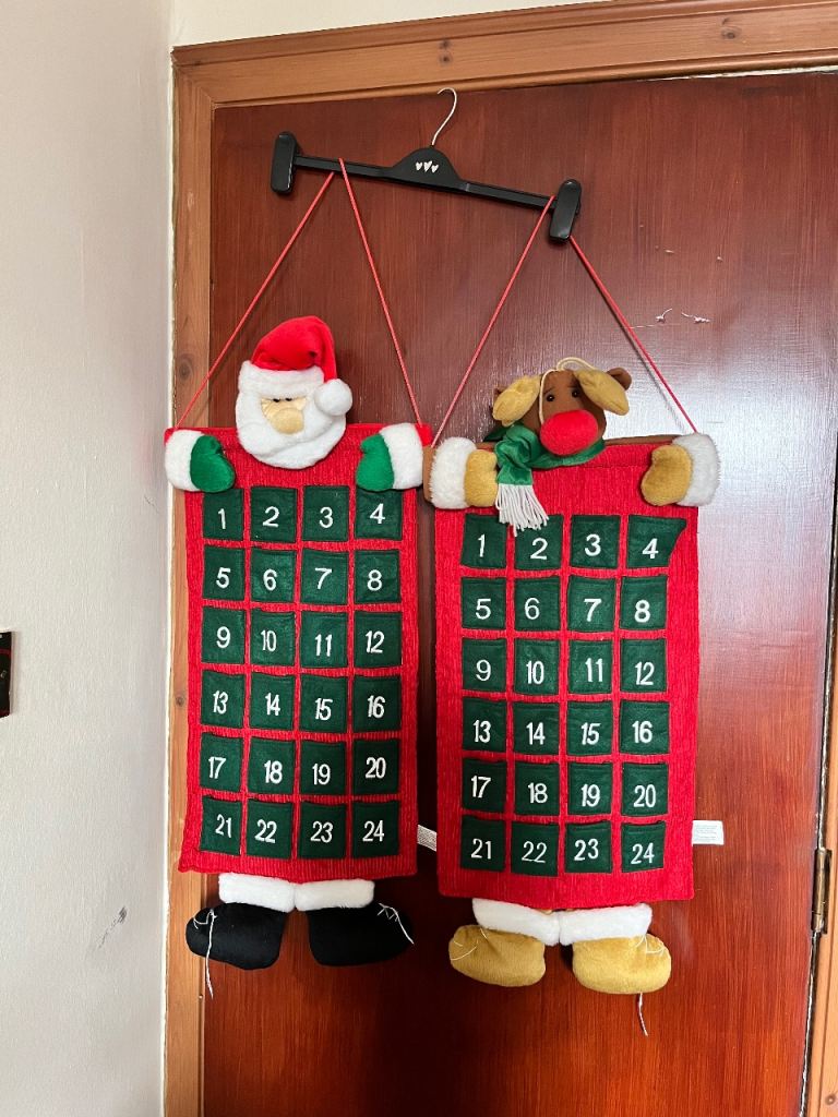 Santa & Rudolph Advent Calendars