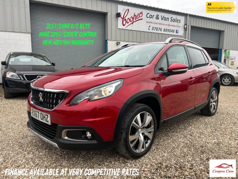 2017 Peugeot 2008 1.6 BlueHDi 100 Allure 5dr HATCHBACK Diesel Manual