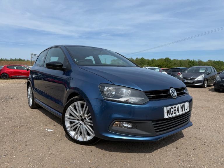 2015 Volkswagen Polo 1.4 TSI ACT BlueGT 3dr HATCHBACK Petrol Manual