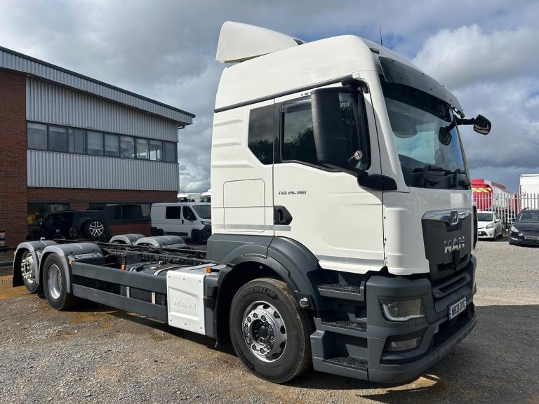 MAN TGS 26.360 LX *EURO 6* 26 / 44 TONNE CHASSIS CAB 2021 – WR21 OYC