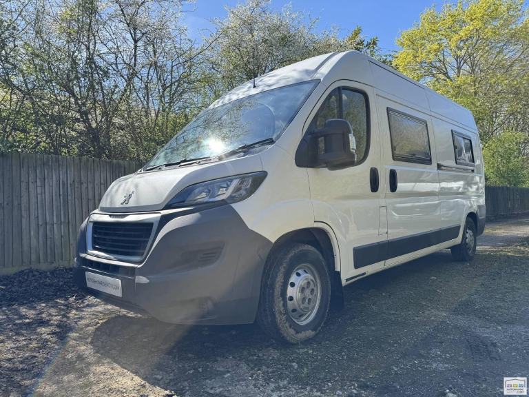 Peugeot Boxer 2 berth, 4 seat belt campervan