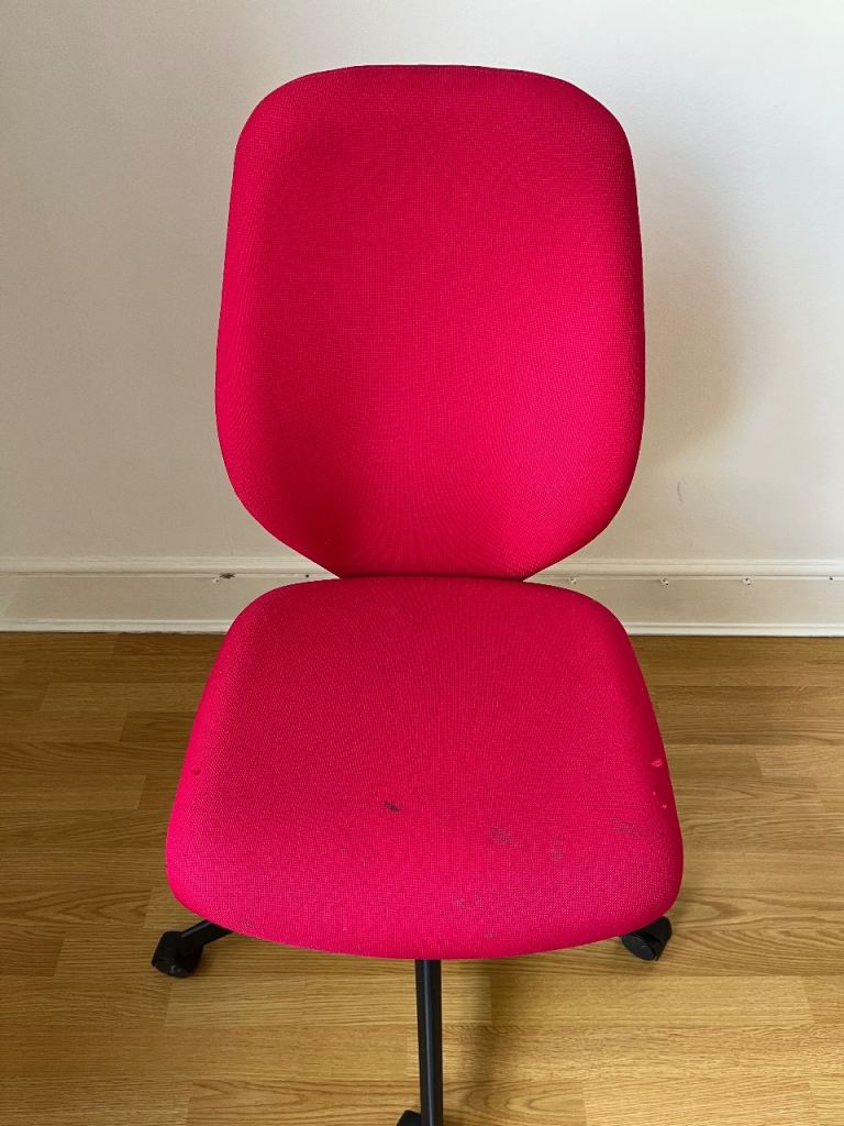 Office swivel chair red