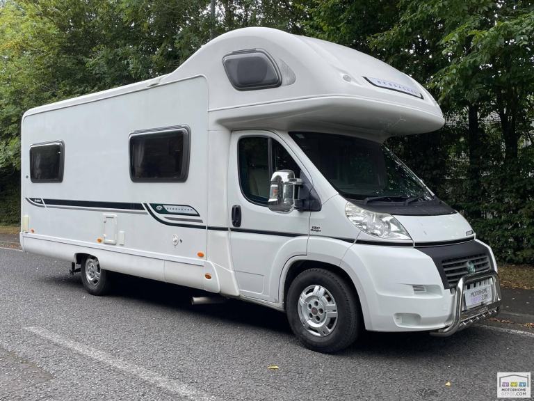 2010 BESSACARR E495 6 BERTH 6 BELTS U-SHAPED LOUNGE MOTORHOME FOR SALE.