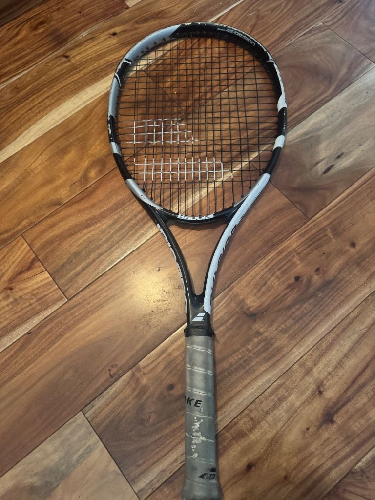 Raquette de tennis adulte 300g, Babolat pure aero gen9 gris jaune cordée BABOLAT