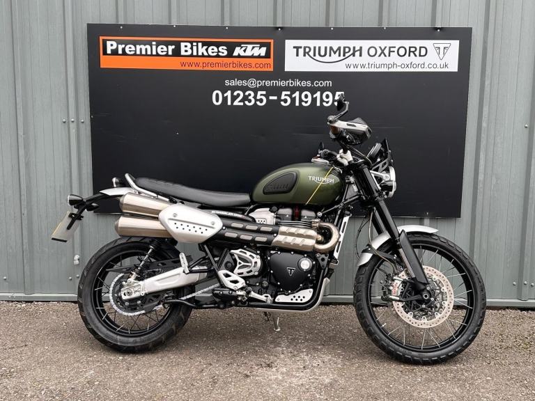Stunning Low Mileage 2019/69 Triumph Scrambler 1200 XC Motorcycle 