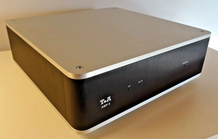 T+A AMP 8 Power Amplifier – Silver/Black, As Good As New