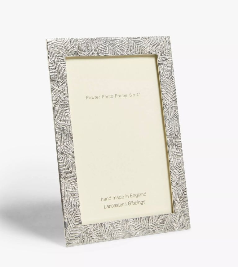 Lancaster and Gibbings Fern Leaf Pewter Photo( price dropped)