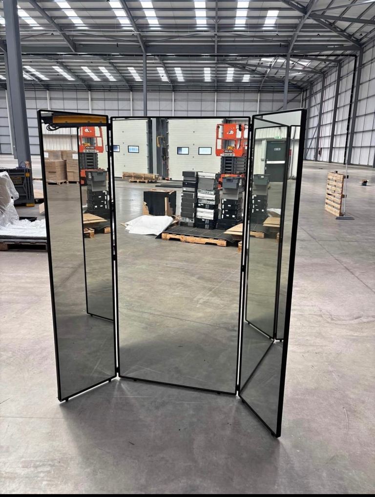 Barbier XL Triptych Mirror