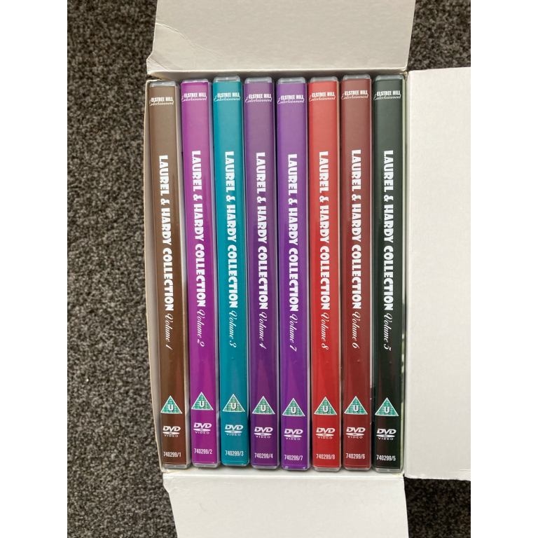Laurel & Hardy collection 8 disc DVD