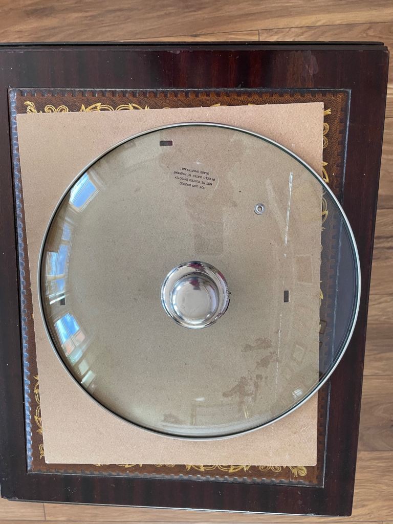 Chinese Wok Stainless Steel With Glass Lid by Marks & Spencer