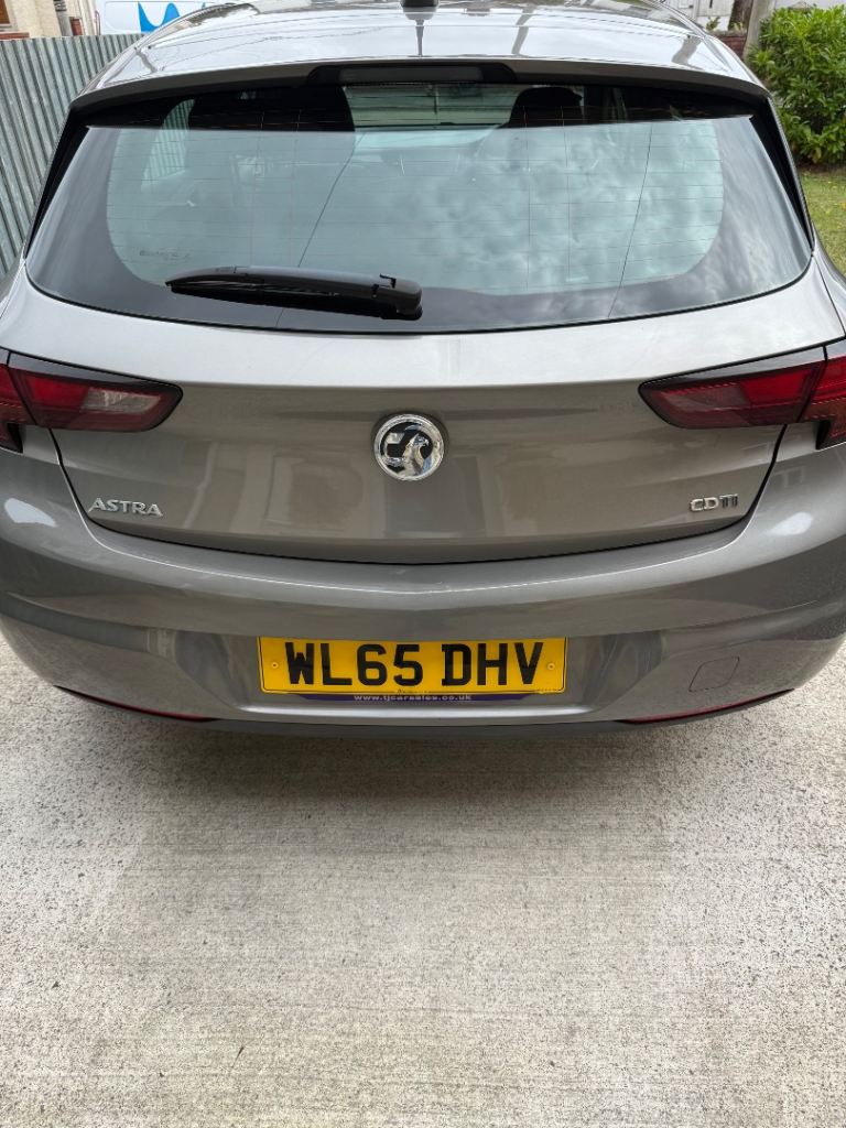 Vauxhall, ASTRA, Hatchback, 2016, Manual, 1598 (cc), 5 doors