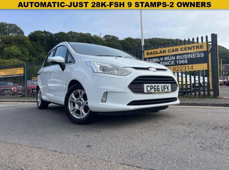 2017 Ford B-MAX 1.6 Zetec MPV 5dr Petrol Powershift Euro 5 (105 ps) MPV Petrol Automatic