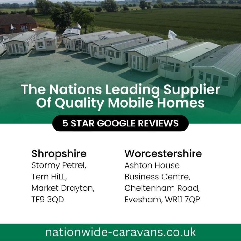 Static Holiday Lodge For Sale Off Site The Athena 40ft x 13ft, 2 Bedroom 