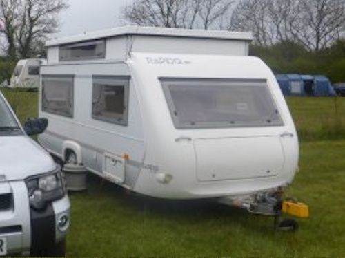 Rapido Pop Top Caravan 38T  3 berth