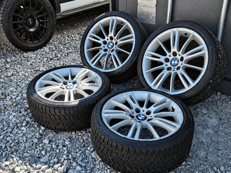🌟Genuine Bmw mv3 Staggered alloy wheels 5x120 with MATCHING TYRES 8M++