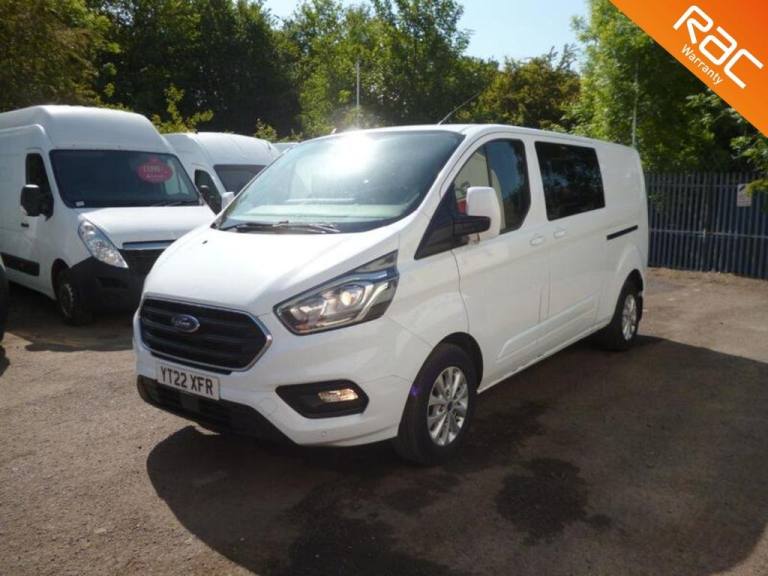 FORD TRANSIT CUSTOM 2.0 320 EcoBlue Limited Double Cab 1 Owner fsh 2022