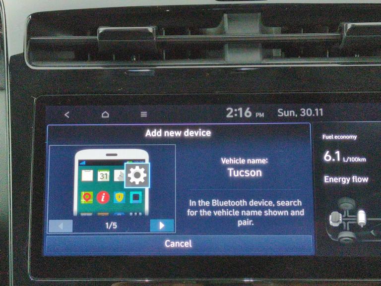 2022 Hyundai TUCSON 1.6 h T-GDi N Line S SUV 5dr Petrol Hybrid Auto Euro 6 (s/s) (230 ps) - NAV S...