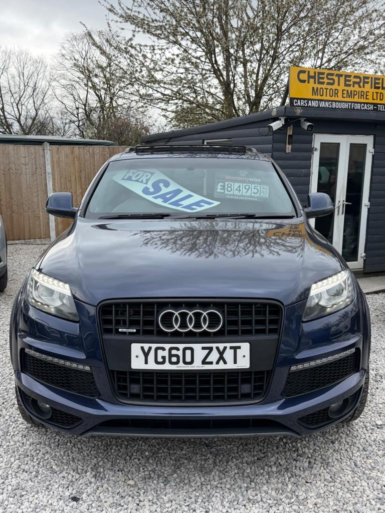  Audi Q7 3.0 TDI V6 S line Tiptronic quattro Euro 5 5dr Diesel Automatic