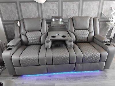 ORLANDO 3+2 Seater Electric Recliner Sofa FREE DELIVERY ~~