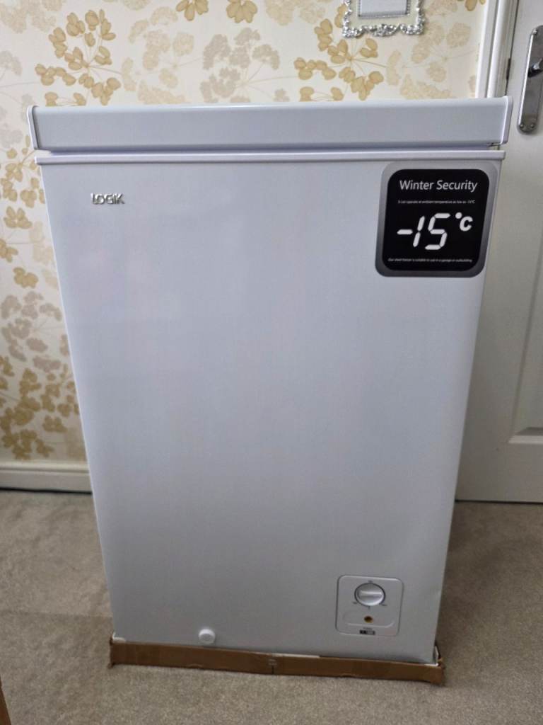 New Logik chest freezer.