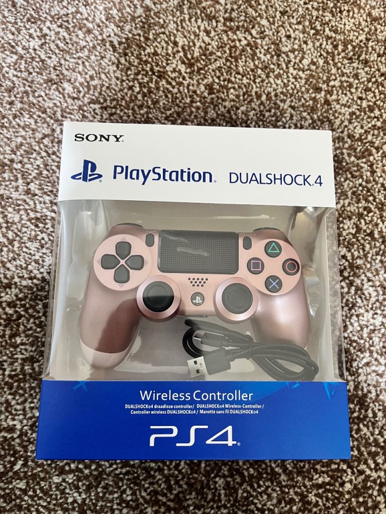 Sony DualShock 4 Wireless Controller | Brand New – Factory Sealed-Gold Rose 