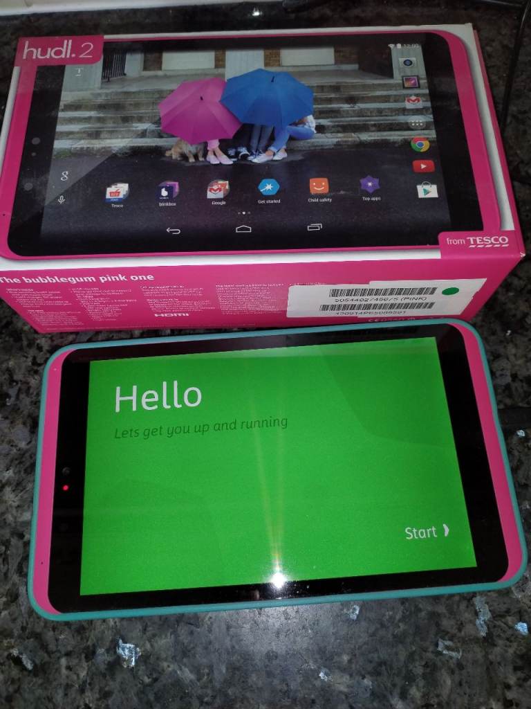 Hudl 2 Tablet in Pink –  in Box