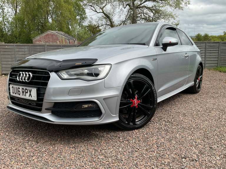 2016 Audi A3 2.0 TDI 150 Quattro S Line 3dr [Nav] HATCHBACK Diesel Manual