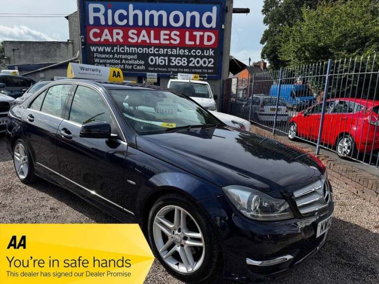 2012 Mercedes-Benz C Class 2.1 C220 CDI BlueEfficiency Sport Saloon 4dr Diesel G-Tronic+ Euro 5 (...