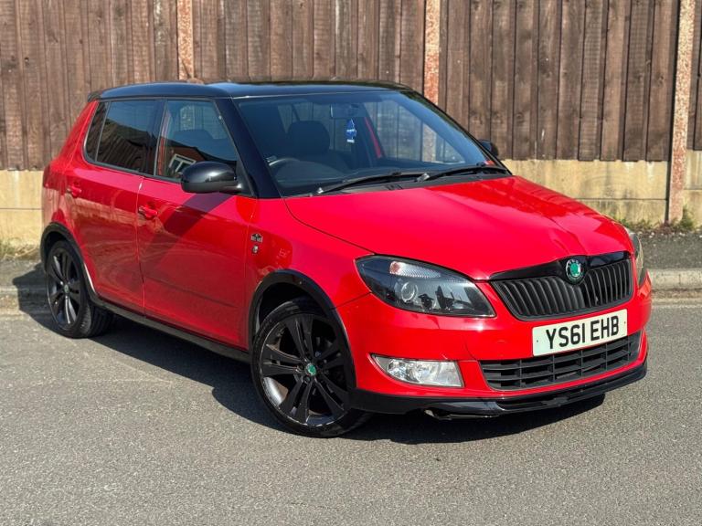 2012 Skoda Fabia 1.2 12V Monte Carlo 5dr HATCHBACK PETROL Manual
