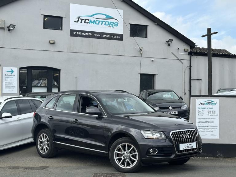 AUDI Q5 2.0 TDI Quattro SE 5dr Man, diesel, grey + part exchange to clear 2013