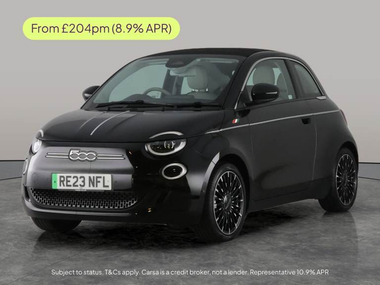 2023 Fiat 500e C 42kWh La Prima Convertible 2dr Electric Auto (118 ps) - CARPLAY - LED - REV Conv...