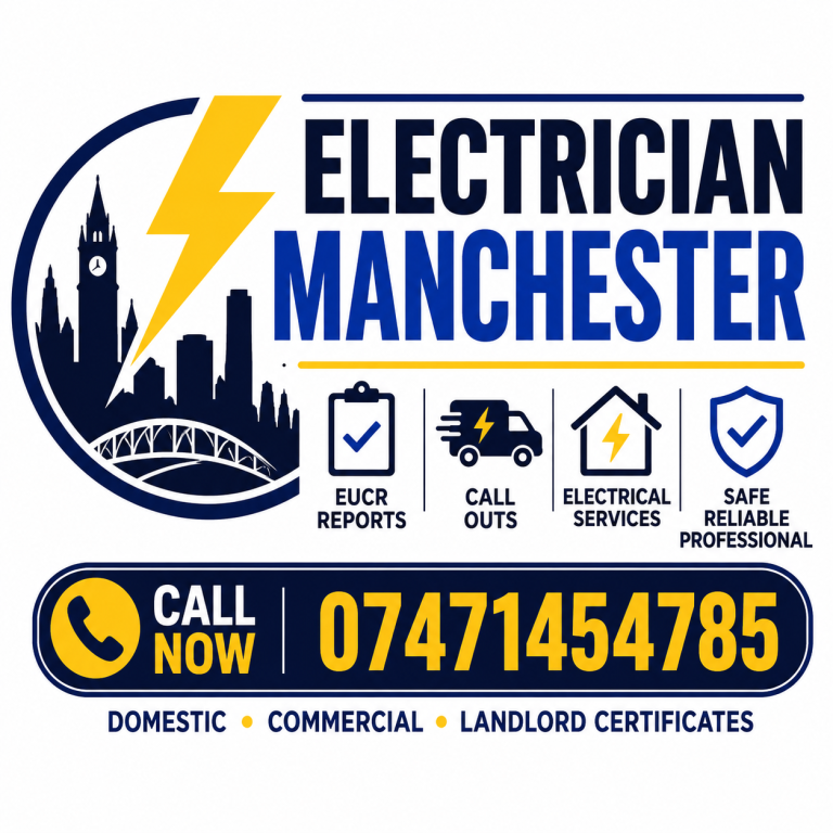 Qualified Electrician Manchester — Small Jobs From £50 | Free Quotes