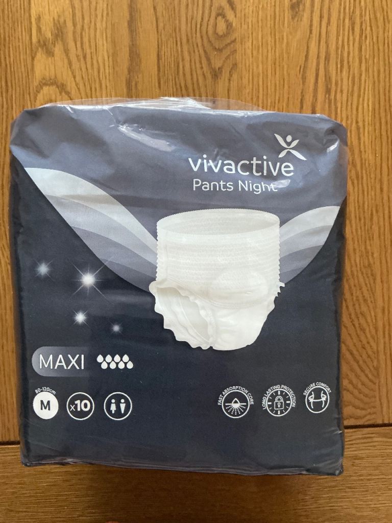  Vivactive pull up pants. Maxi absorbant 2x10 packs