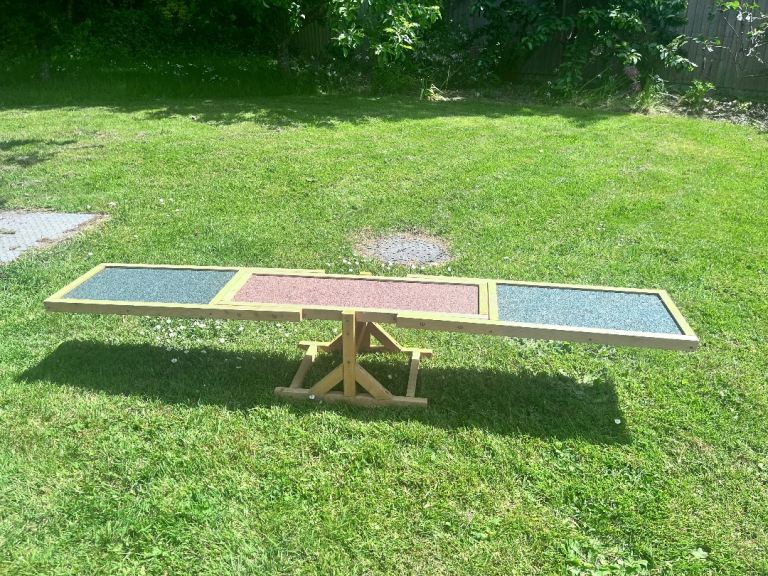 Dog see-saw
