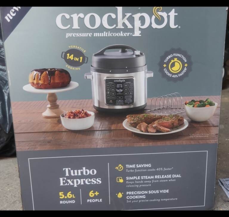 Brand new large turbo express multi cooker 