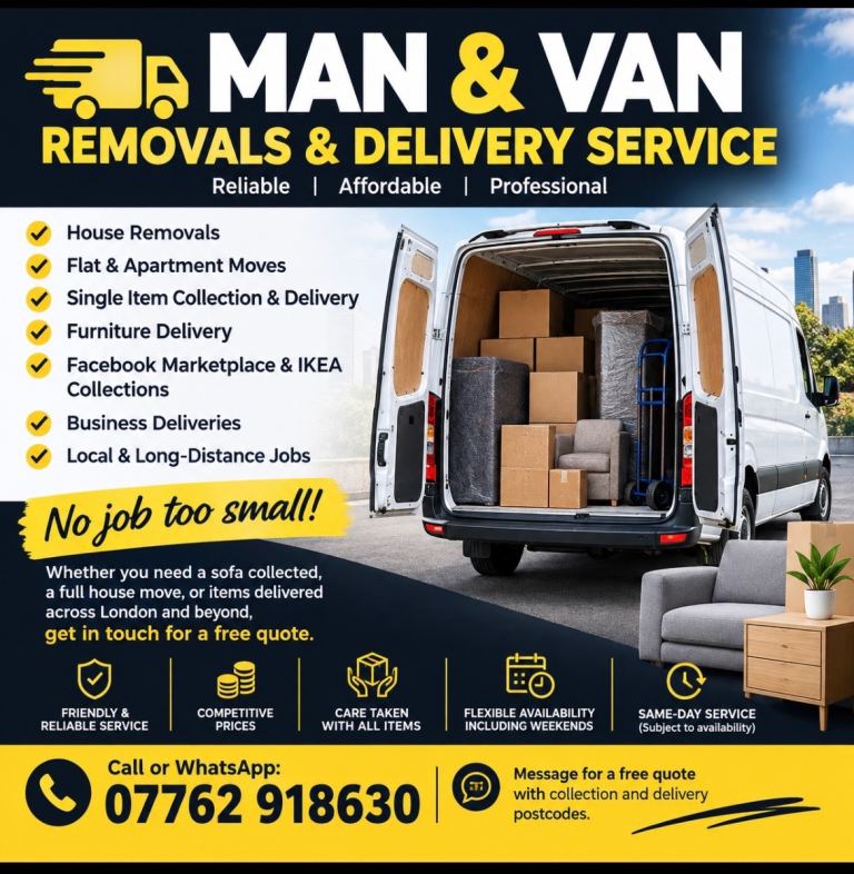 🚚 REMOVALS & DELIVERY SERVICE 🚚 