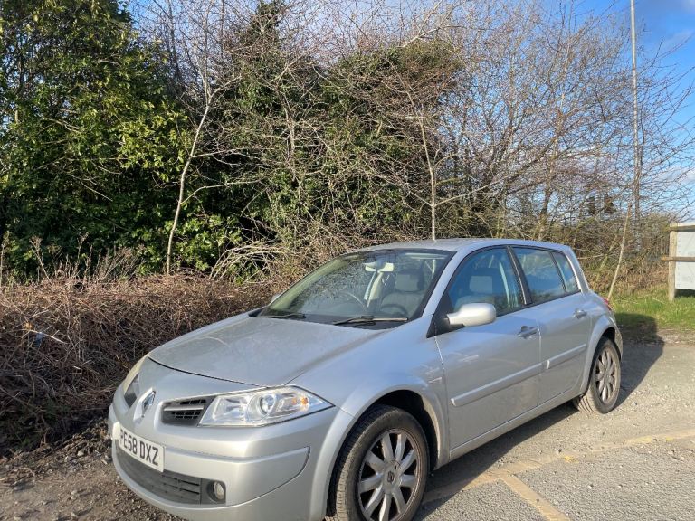 RENAULT MEGANE 1.6 VVT TECH RUN 58 REG 5 DOOR MOT AUGUST 7TH 2026 LOW INSURANCE 40+MPG