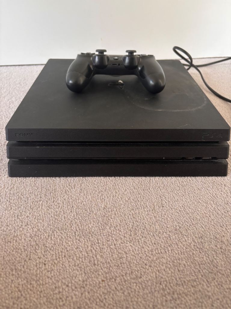 Sony PlayStation 4 Pro Console 1TB with Controller – Good Condition