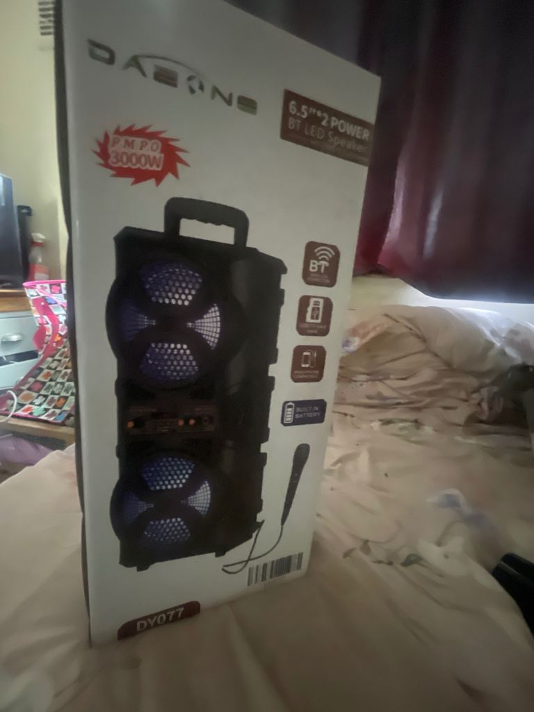 DABSONG DV077 Portable Bluetooth Speaker with Mic – New