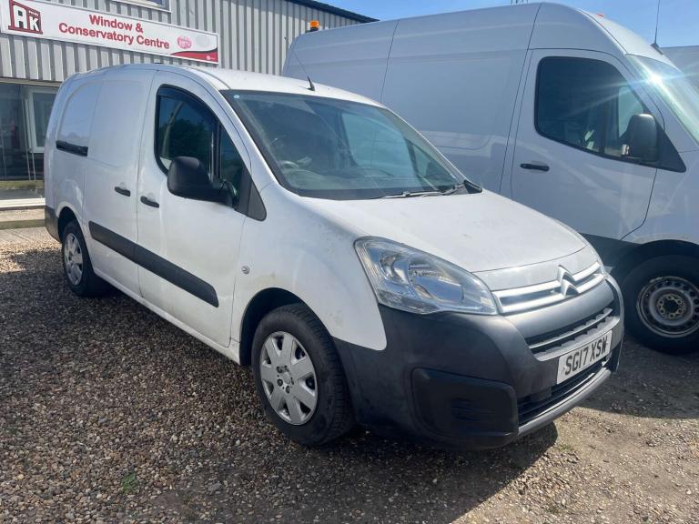2017 Citroen Berlingo 1.6 BlueHDi 750Kg X 100ps PANEL VAN DIESEL Manual