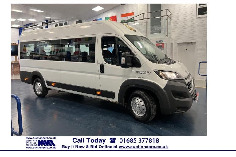 2015 Peugeot Boxer 440 L4H2 2.2HDI 130PS XLWB 17 SEAT DISABLED MINIBUS ----------------------- Mi...