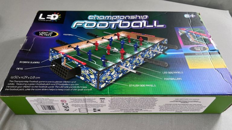 Kids Football Table Game - Light Up Action