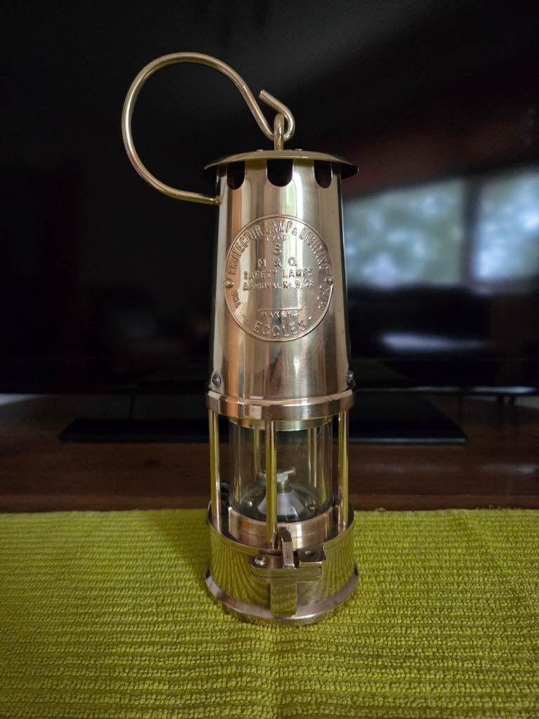 Miners Safety Lamp. Type 6.