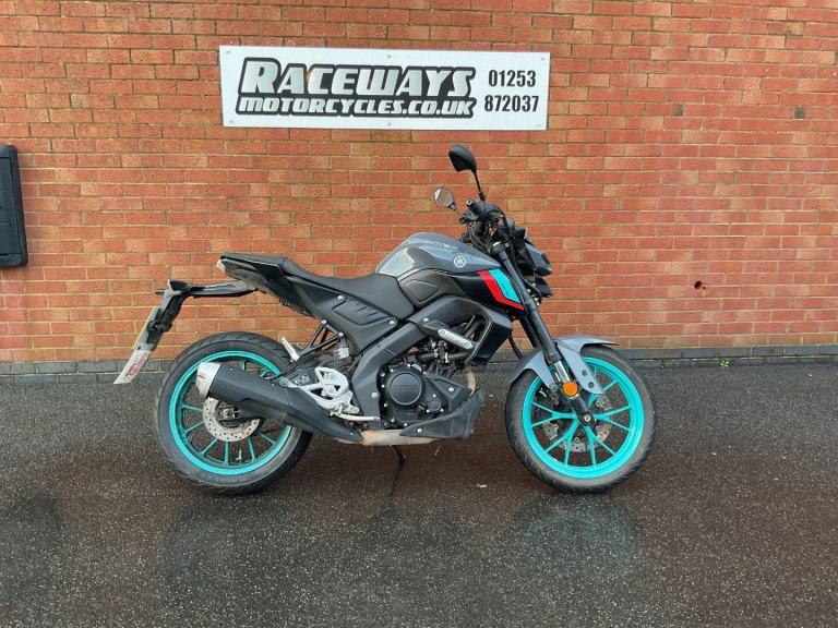 YAMAHA MT-125 GREY, 2022 72 REG, JUST 6,697 MILES, 125CC MOTORCYCLE