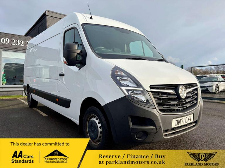 2021 Vauxhall Movano 2.3 Movano L3H2 F3500 CDTi Panel Van Diesel Manual