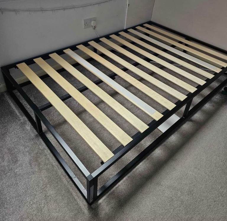 Small double metal bed frame